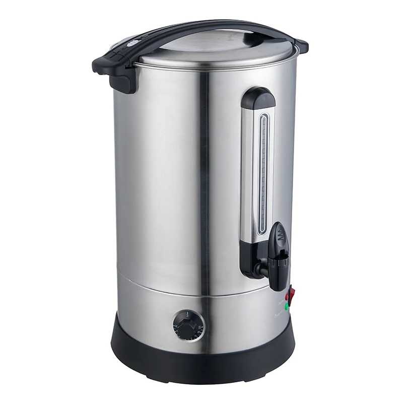 High durability water dispenser 20L milk tea counter stainless steel electric tea water boiler commercial catering water urn