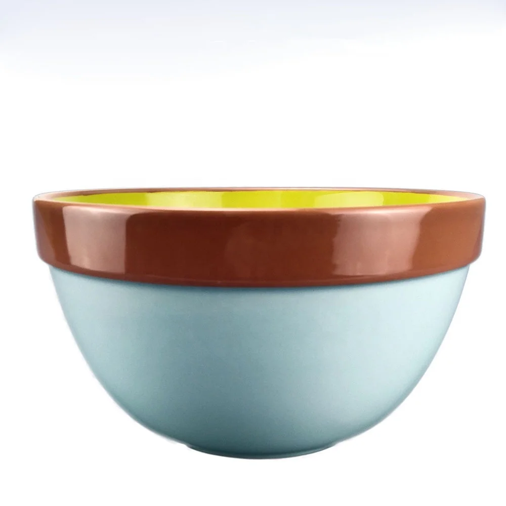 Oven Safe Big Pasta  Popcorn Bowls Large Ceramic Bowls for Gourmet Salads