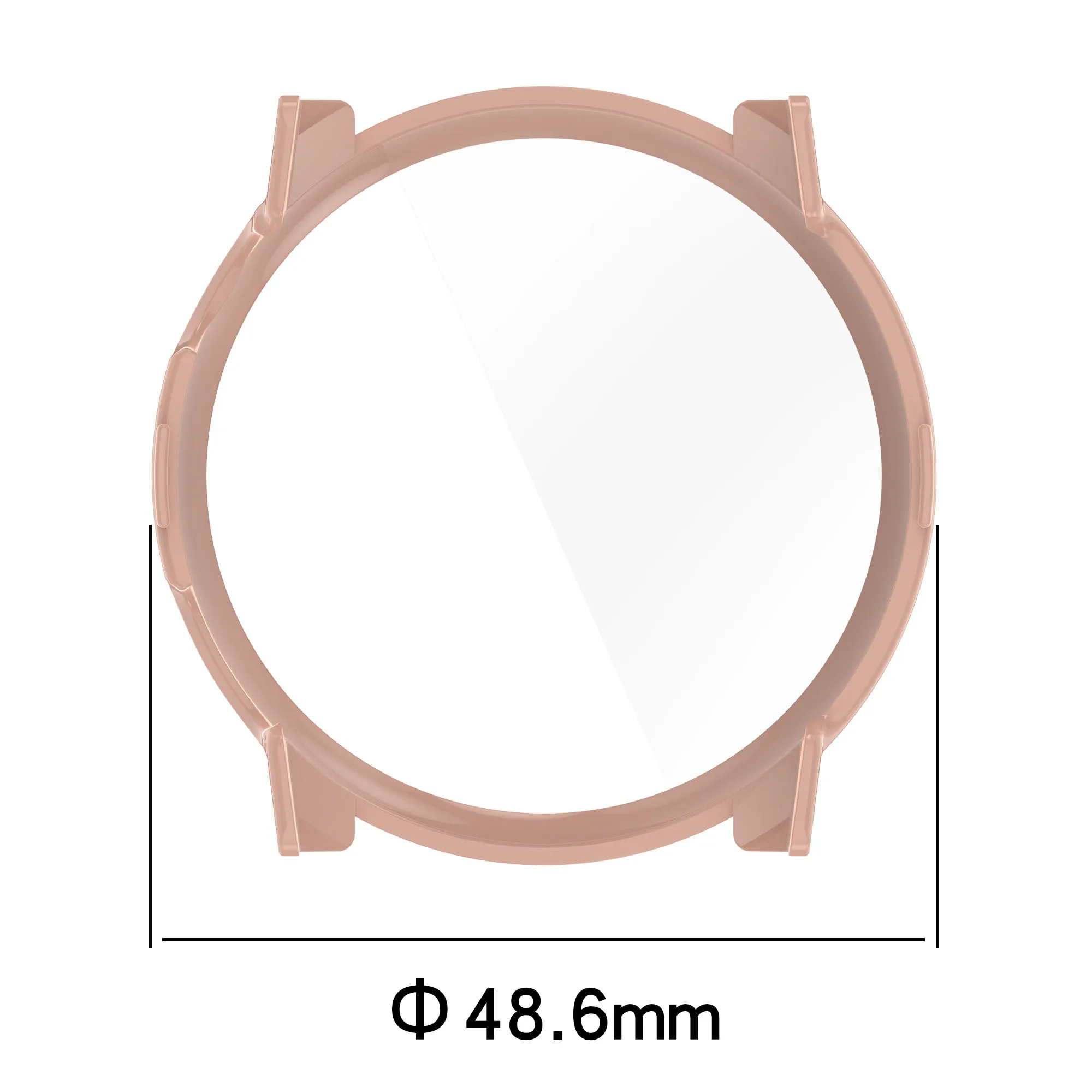 Screen Protector Full Cover PC+Tempered Glass Watch Case for Coros Pace 3