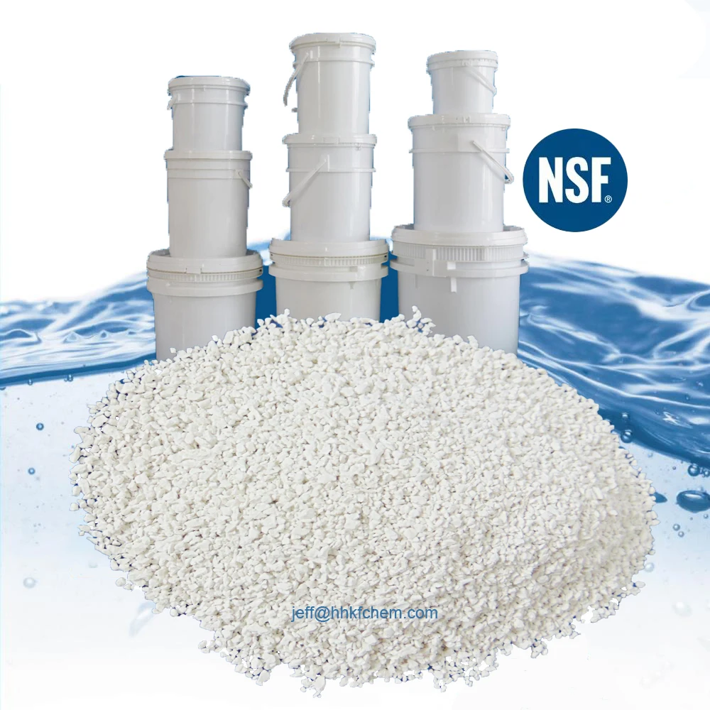 30+ years manufacturer NSF passed  65% 70% sodium process Calcium Hypochlorite granules