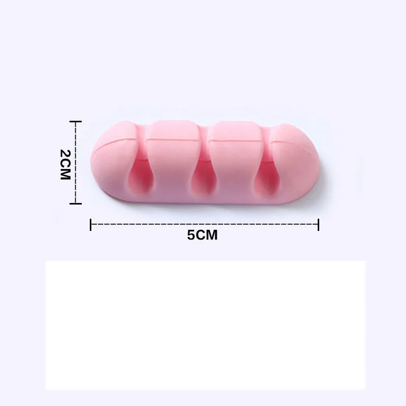 Cable Holder Protector Management Organizer Silicone wire clip