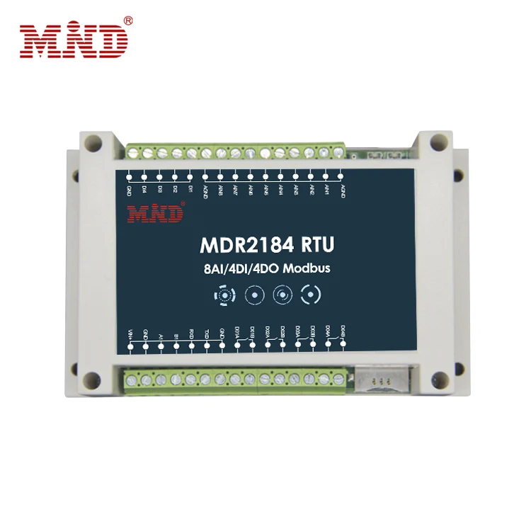  Промышленных I/O Модуль 8-канальный видеорегистратор для аналогового значения сбора данных 4-канальный Релейный выход RS485 пульт дистанционного управления сетью