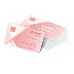 China made wholesale low price printed right angle paper business cards