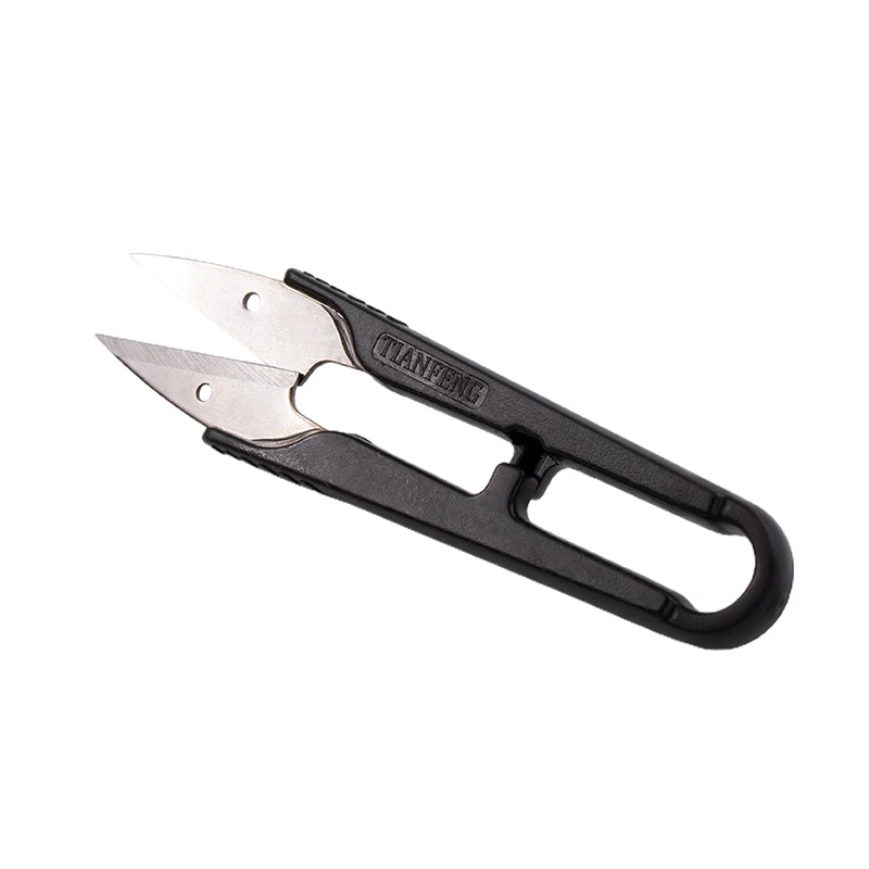 High Carbon Steel Household Thread Cutter Scissors Yarn Scissors U-Type Shears for Cutting