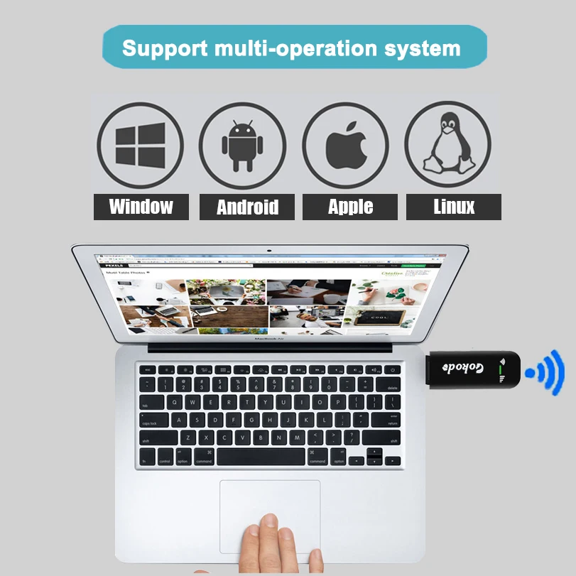 Gokodo U8-12 4G USB Wingle MDM9X07 Беспроводной Wi-Fi маршрутизатор внешняя антенна поддержка CAT4 модем Lte 150 Мбит/с usb-модем