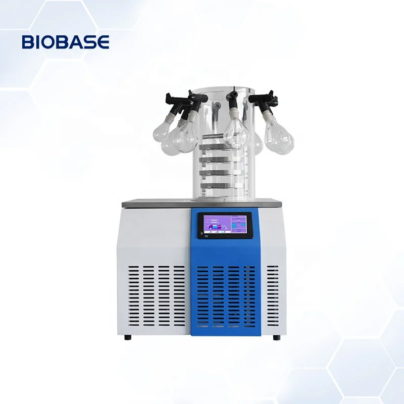 BIOBASE CHINA Freeze Dryer BK-FD10P Factory Direct Supply high efficiency, low noise, long life Freeze Dryer for lab