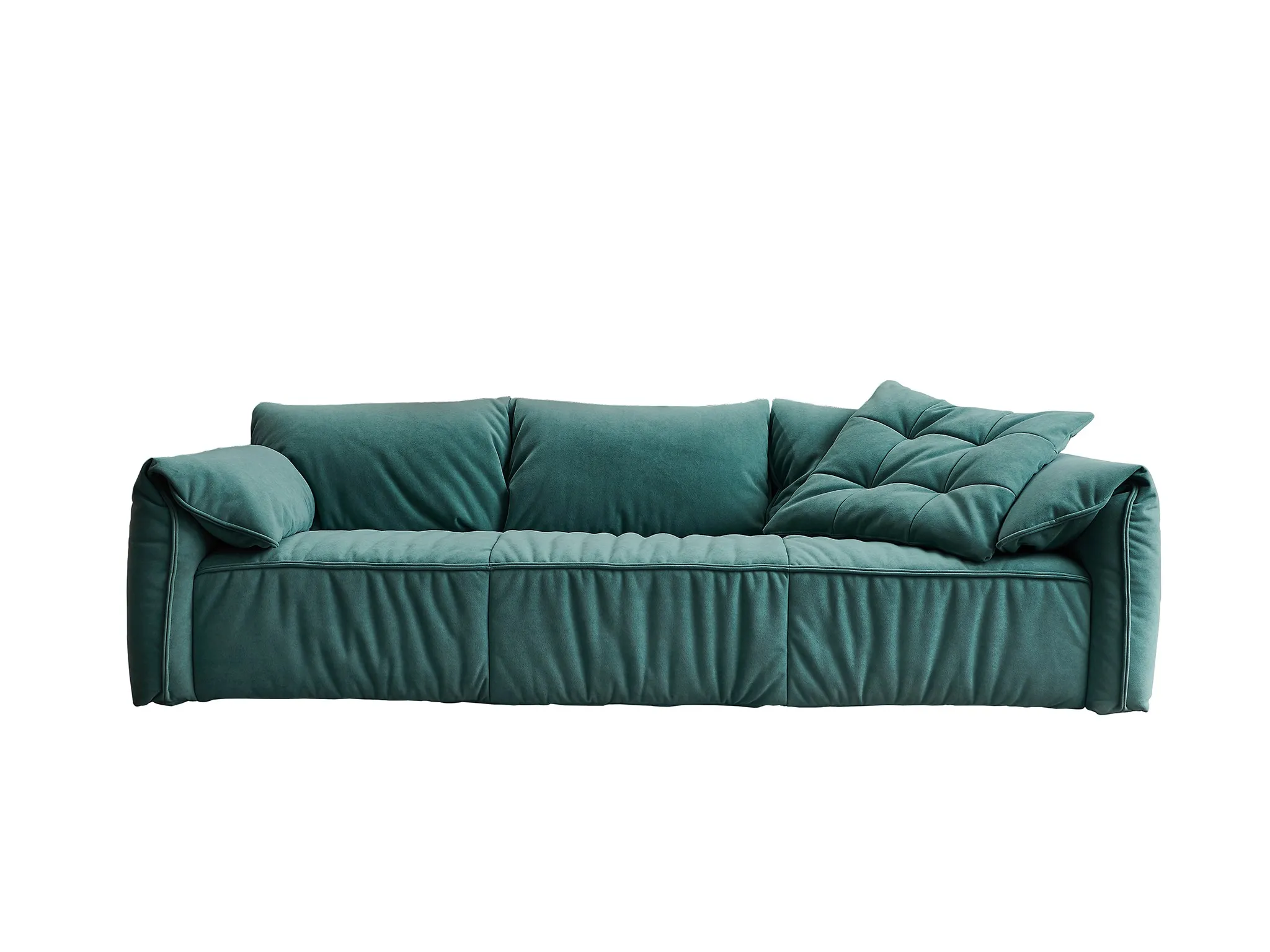 Luxury Modular Leather Sofa Couch with Removable Cover Low-Seating Daybed Living Room Set Corner Feature for Dining Application