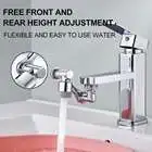 1080 Swivel Faucet Extender Sink Aerator 2 Mode Splash Water Filter Extension, Kitchen Bathroom