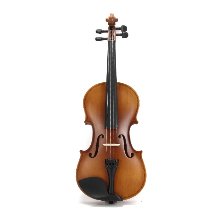 Wholesale price high grade plywood Violin With case