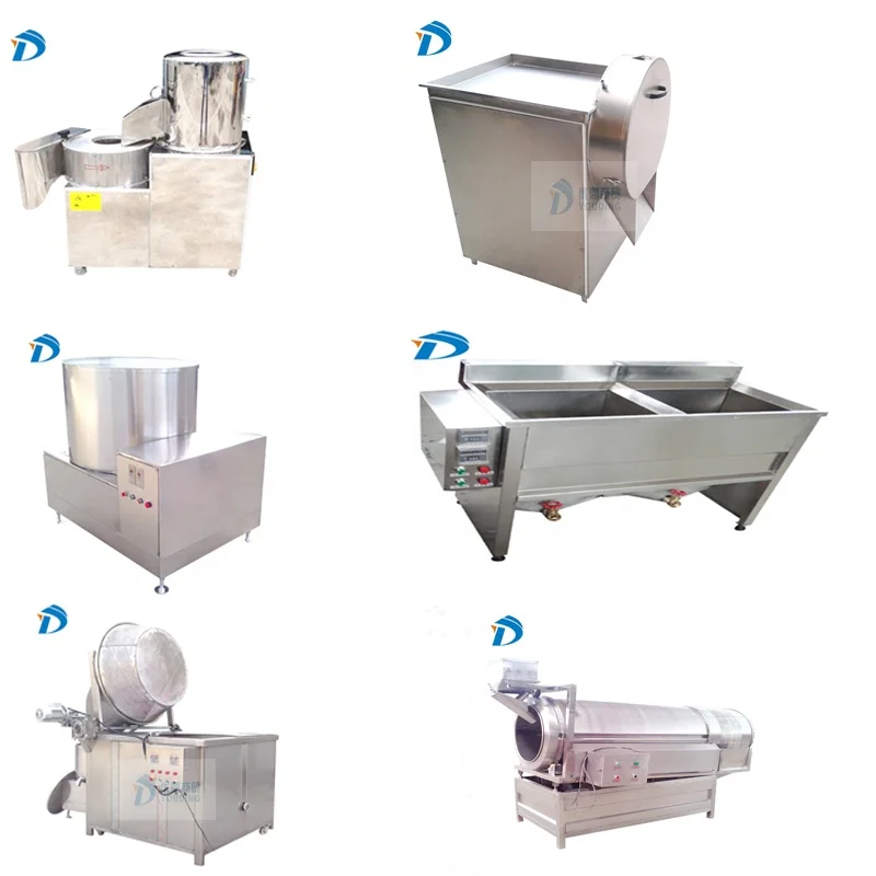 High yield Potato chips production line full-automatic Potato chips blanching machine