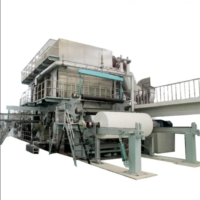 High Quality Product Full Automatic 2880mm Wheat Straw Paper Making Machine Pulp Machine Price