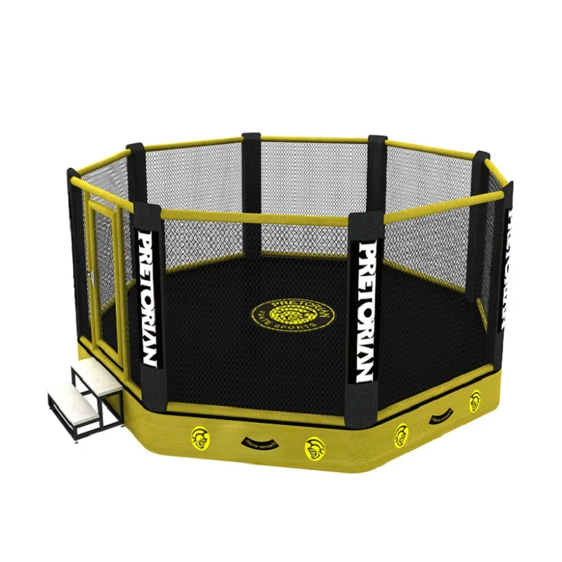 Customized logo boxing ring Fighting Octagon mma cage For training competitions