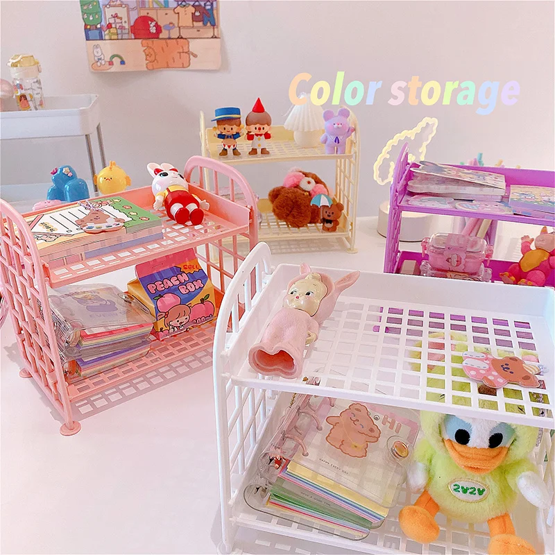 Multifunctional Plastic Shelves storage racks  storage shelves for  cosmetics  toy storage shelf toy gabinet