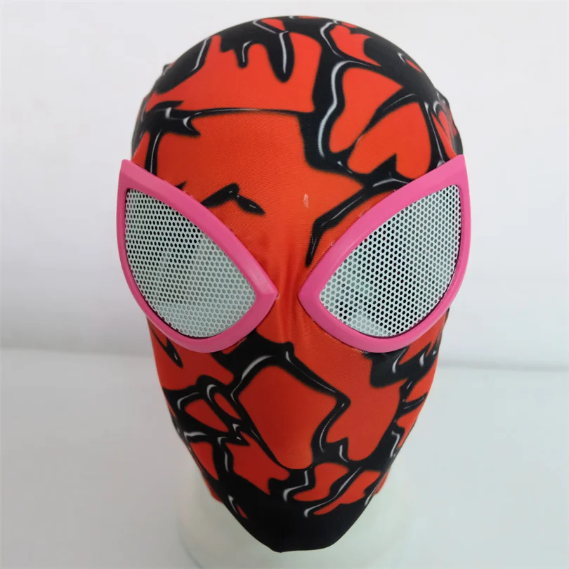 Spiderman Mask Peter Parker Miles Morales Raimi Superhero Cosplay Costume Masks Lens Prop Face Mask Halloween