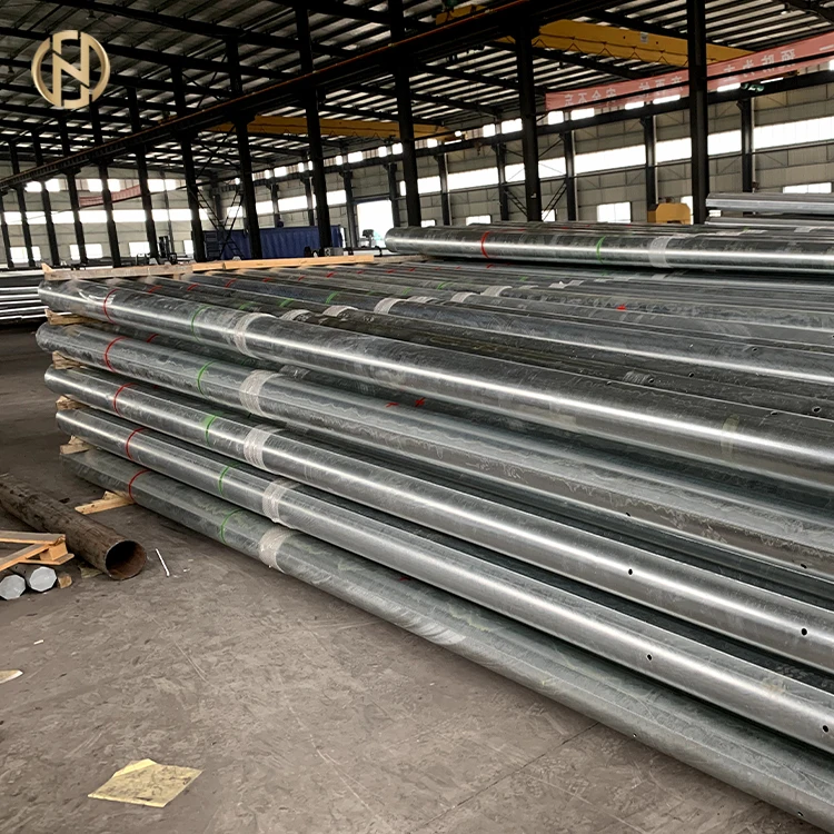 Yixing Futao Hot Dip Galvanized Steel Street Lighting Poles