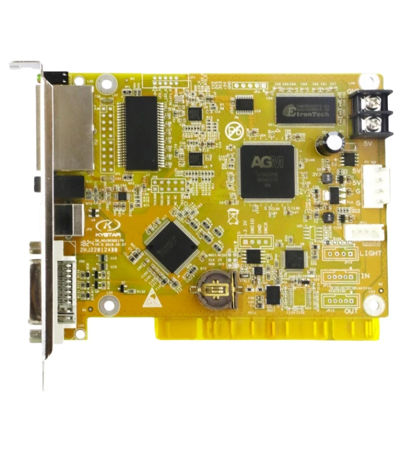Kystar S2 LED sending card DVI video input controller dual network port output sending card