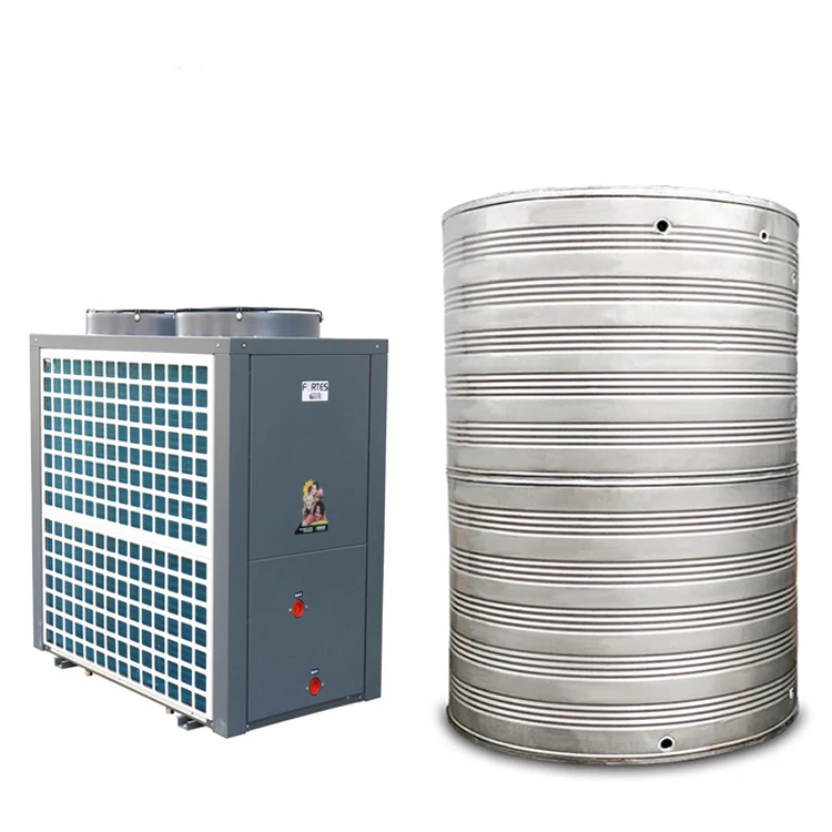 Solar heater flat panel project solar collector plate air energy heat pump water heater  heating system