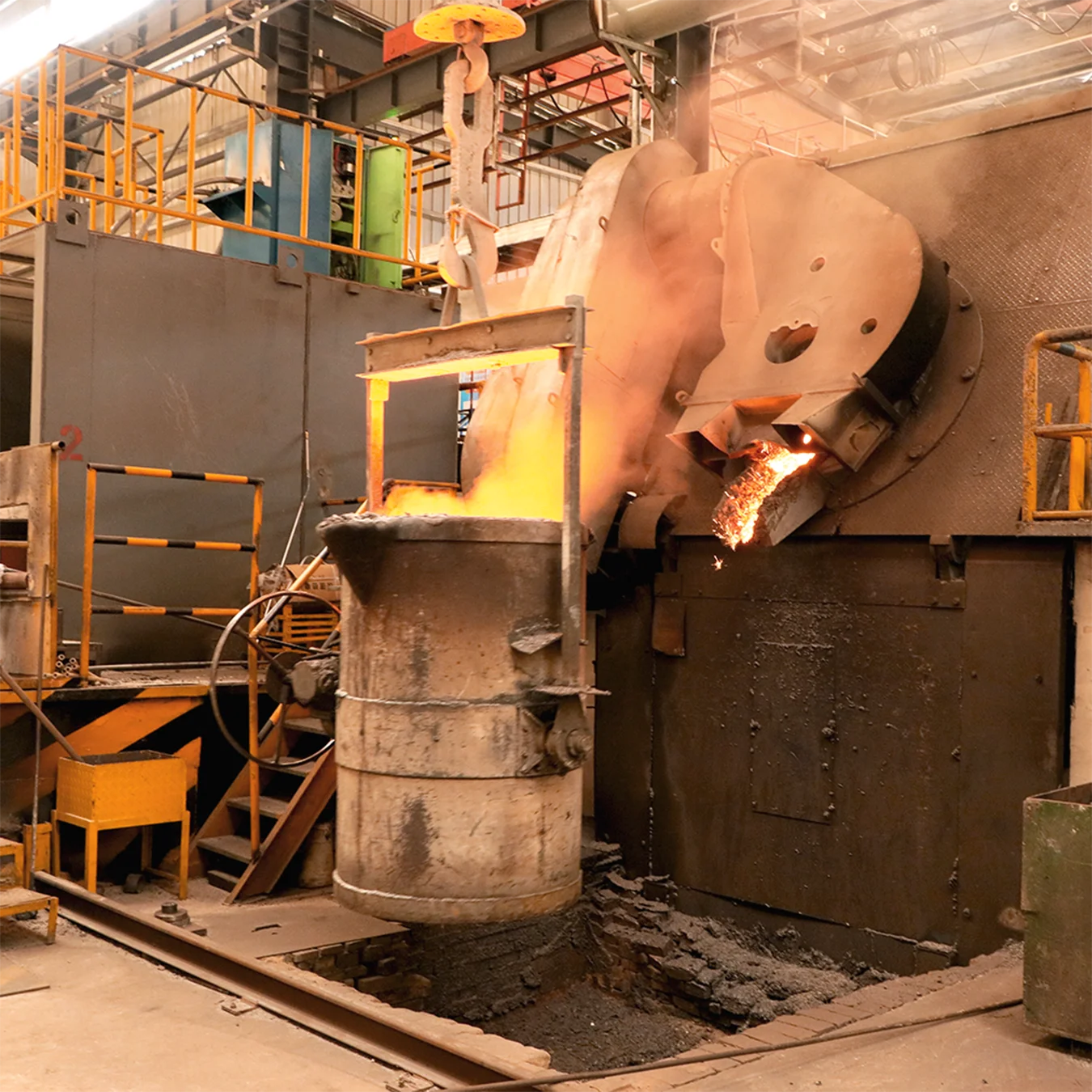 5T Induction Furnace Steel Induction Melting Furnace Industrial Furnace