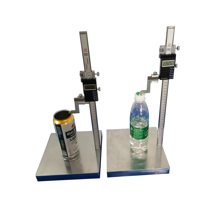 Tank Height Tester Contact point height measuring instrument Bottle height ruler Bottle altimeter Metal can detector
