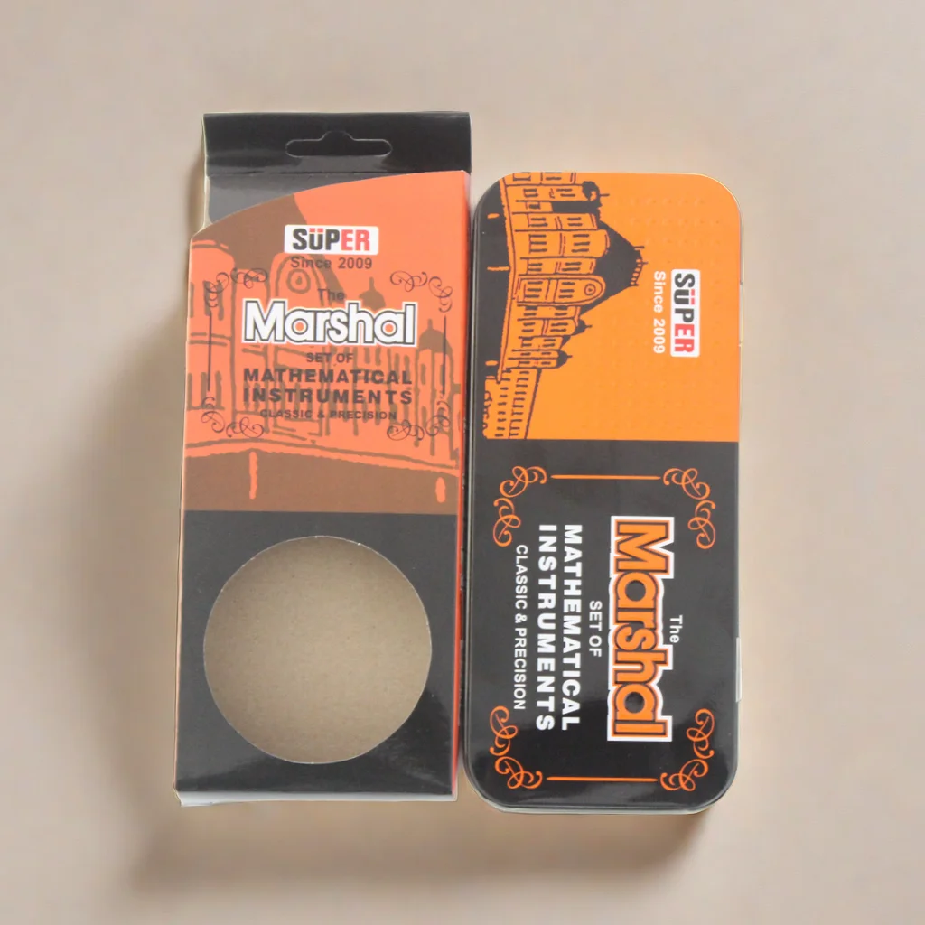 Математический набор Маршал, набор геометрии для студентов, хит продаж, математический набор, 9 шт.