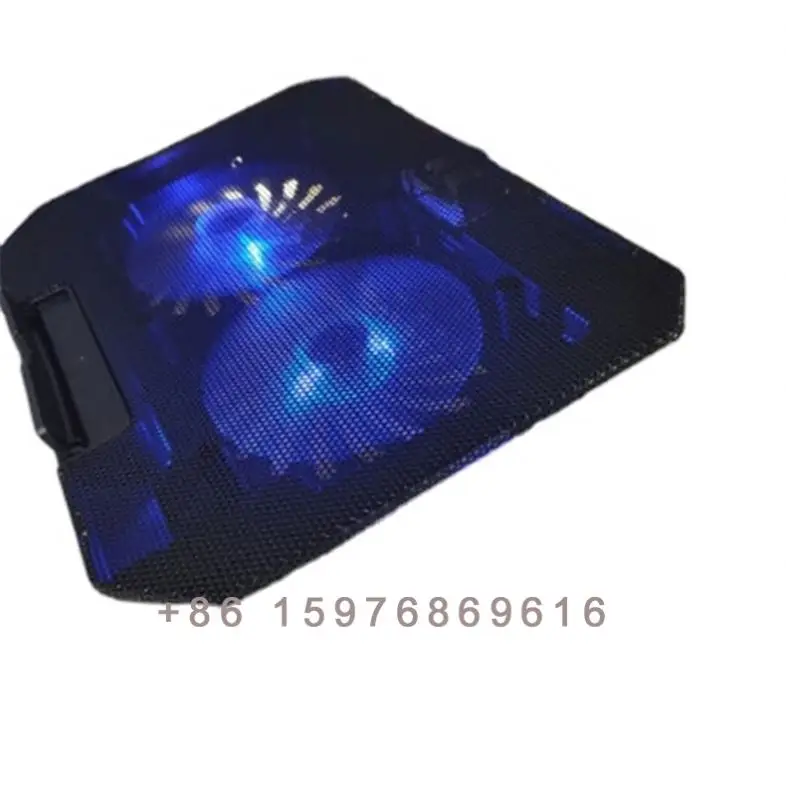 Notebook Cooler Gaming Radiator Cooler Para Laptop ALL THE Laptop Stand Size Air Cooler Fan 10'~17' Laptop Double 2 Fans