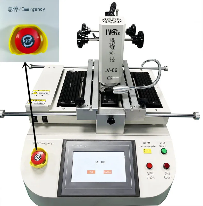 LV-06 Hot sale bga rework station with optical alignment bga rework bga rework station