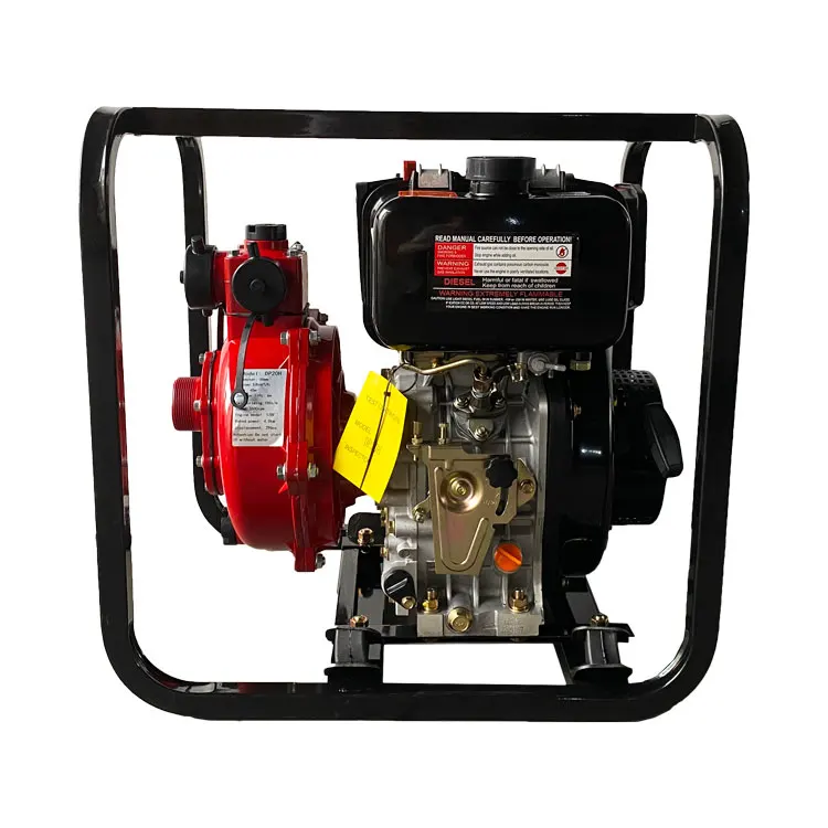 Professional Manufacturer 50m lift 5HP 2 inch High Pressure diesel water pump for agricultural irrigation