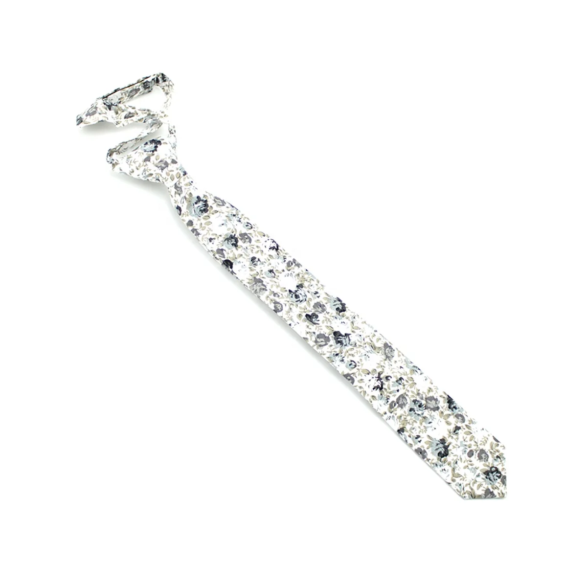 Удобный галстук с цветочным принтом для мальчиков и девочек, хлопковый галстук ручной работы с крючком и принтом шэнчжоу, завязанный тонкий Детский галстук