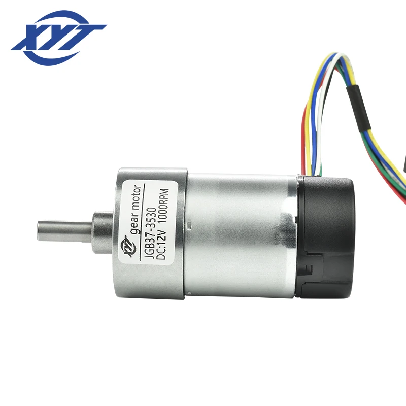 High quality JGB37-3525 12V DC Mini Motor Rear cover