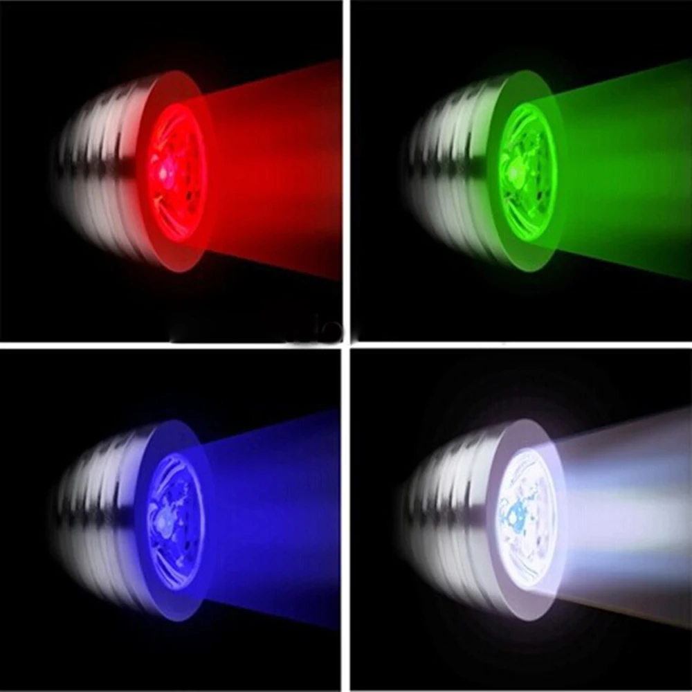 E27 RGB LED Spot Light Bulb AC85-265V LED Spotlight 5W 16 Colors with Remote Controller Epistar led indoor lighting Bulb