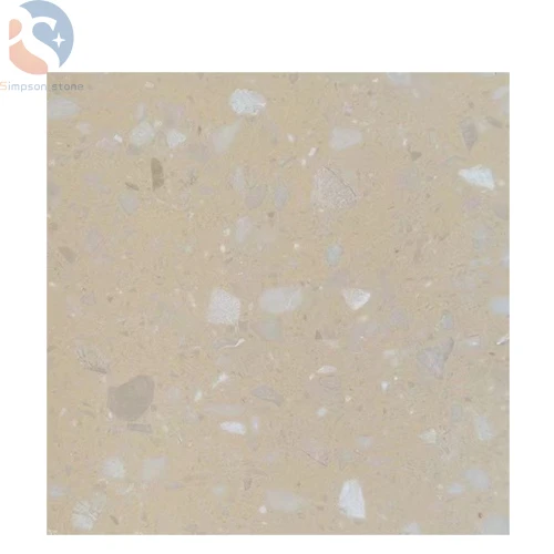 Ceramic Terrazzo Floor Decking Indoor Tiles Matt Artificial Stone Factory Price Wall Cladding Decoration
