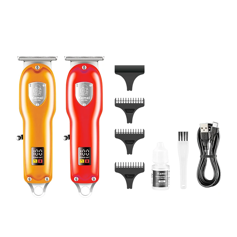 KEMEI KM-026 Manufacturer Hair Trimmers & Clippers Barber Trimmer Cordless Hair Trimmer Hair Cutting Clipper