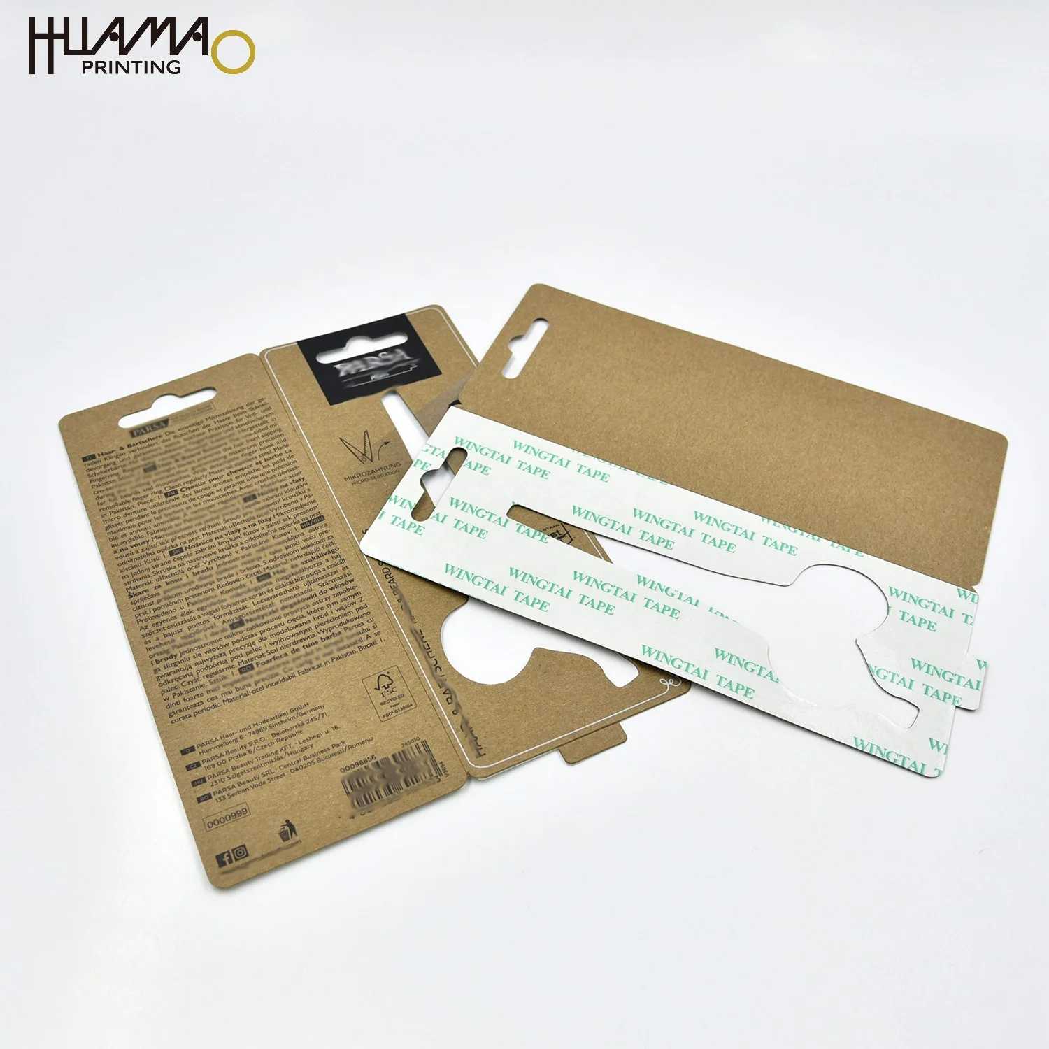 Beard Product Packaging Paper Boxes Luggage Tags Bolsas Papel Kraft Book Printing Mini Cardboard Envelope Clothing Tags Labels