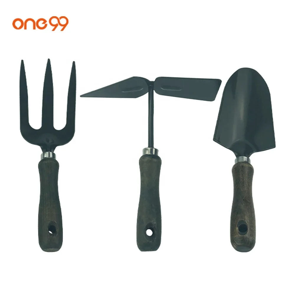 one99 custom wooden garden hand tools set gardening tools 3 pieces