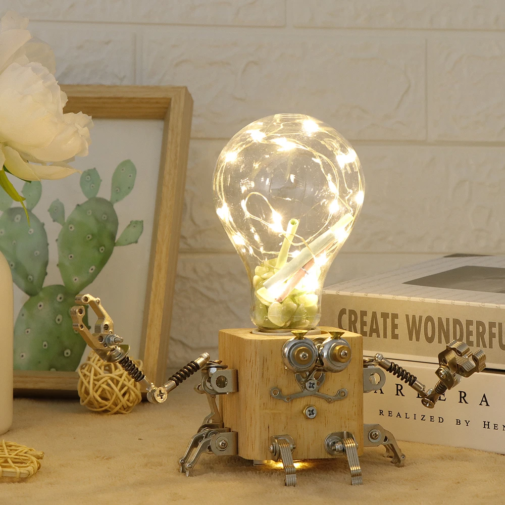 2021 hot sales Hobby Model Kits to Build, Cancer Metal Model with LED String Lights-Model Metal DIY for Adults and Kids gifts