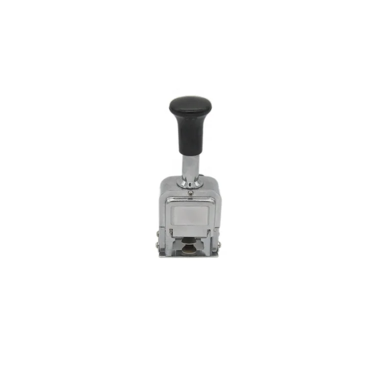 Quality office used pro-line 3-wheel automatic numbering machine stamper with black ink