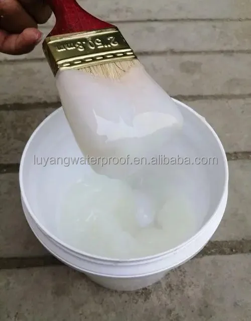 Water based polyurethane waterproof coating water based liquid rubber waterproof membrane