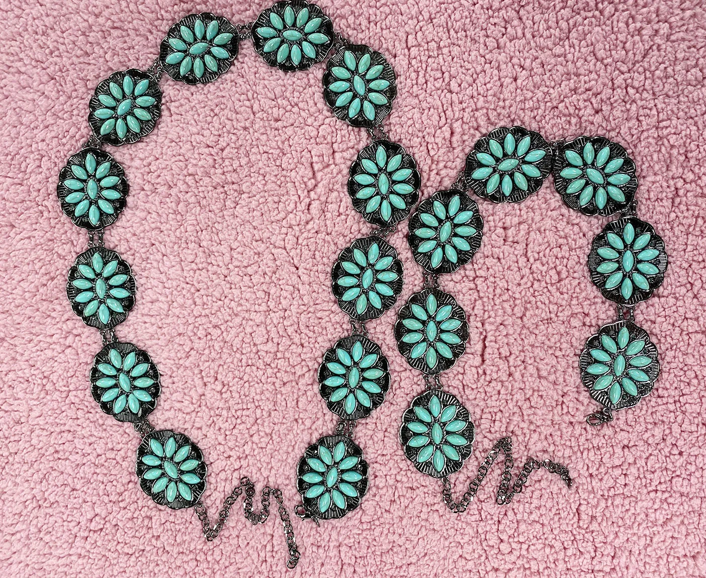 Принимаем заказы на заказ, модные ремни для малышей, Западный Бирюзовый ремень для девочек, регулируемые ремни для малышей