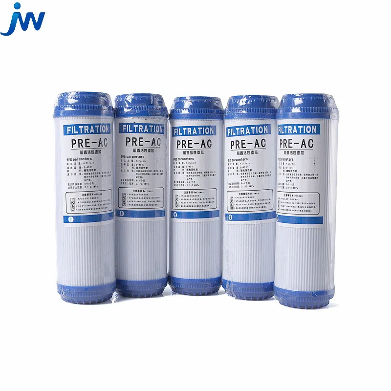 UDF granular activated carbon water filter cartridge for water purification