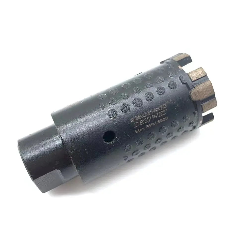 Dry Core Bit For Granite Stone Masonry Turbo Laser Welded Core Drill Diamond Tools