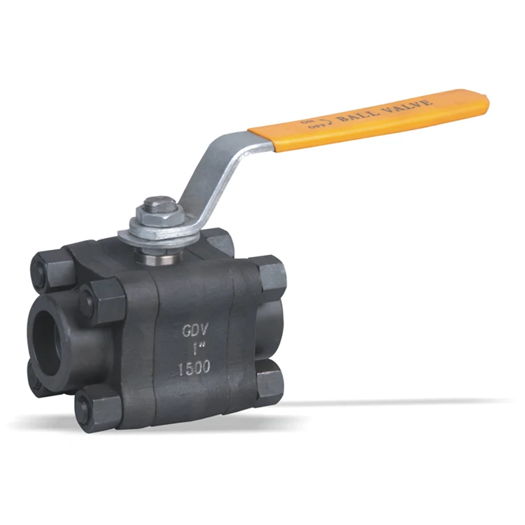 
Forged steel floating ball valve API Valves with small size 
