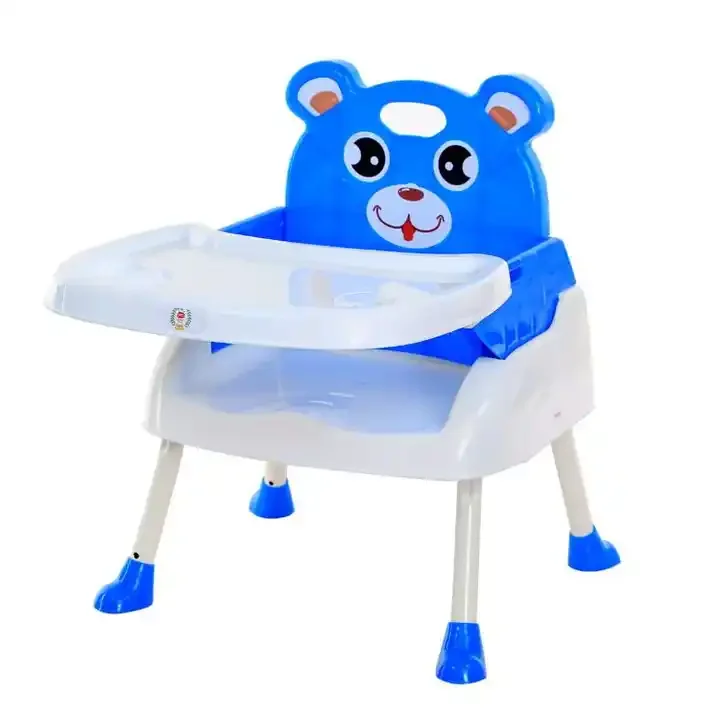 Portable Baby Dining Chair with Safety Materials / Wholesale Kids High Chair with Detachable Dining Plate
