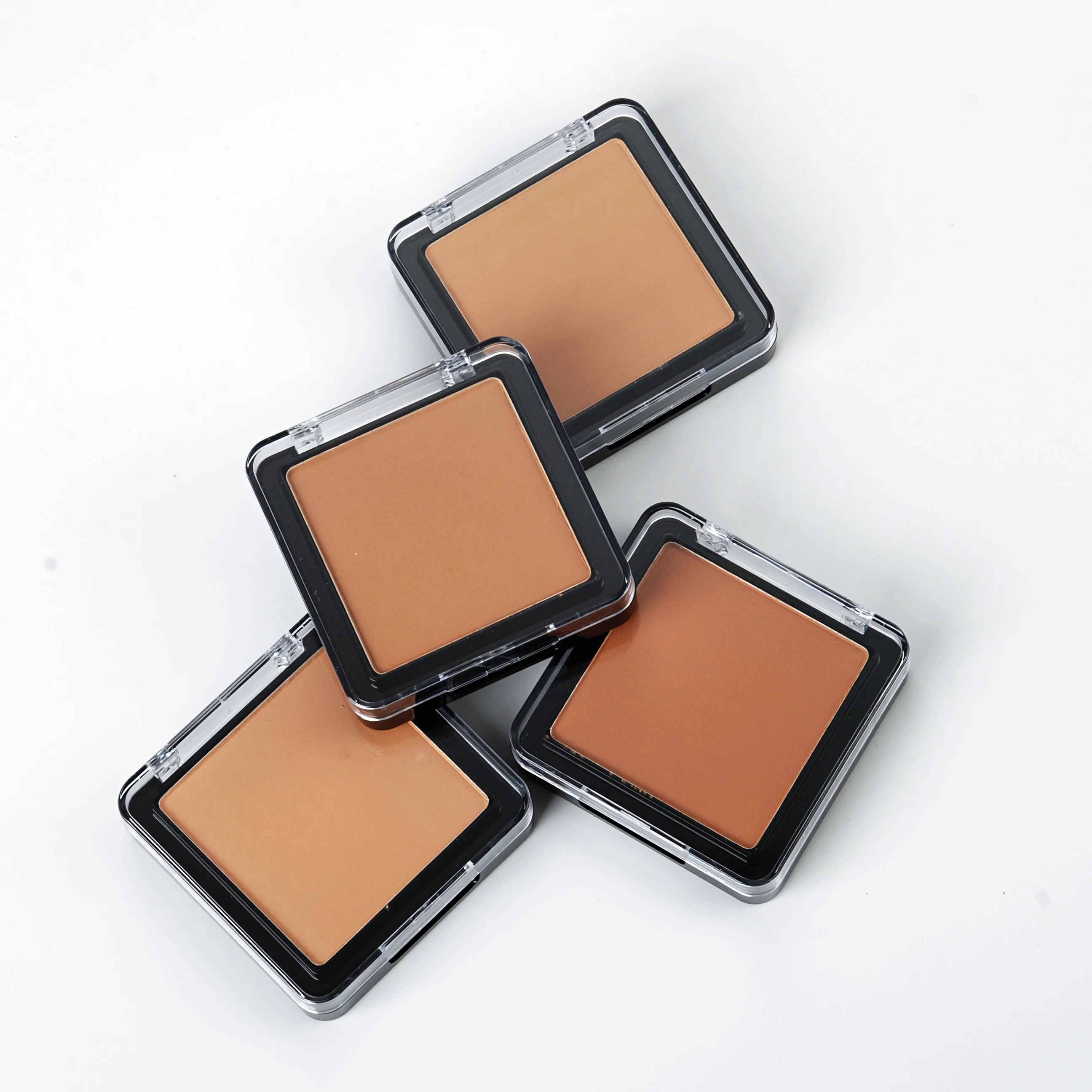 Vegan Mineral Cosmetics Natural Face Makeup Matte Bronzer Compact Powder Waterproof Long Lasting Private Label Pressed Powder