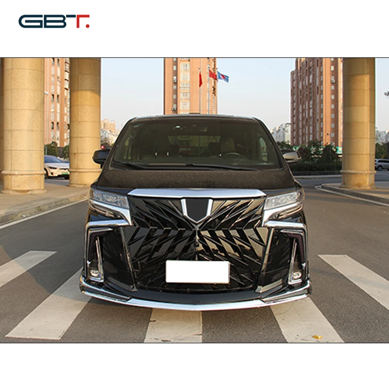 GBT Factory Direct Modification Part car body kits for Toyota alphard upgrade wald bodykit include grille restyle body kit alphard 30