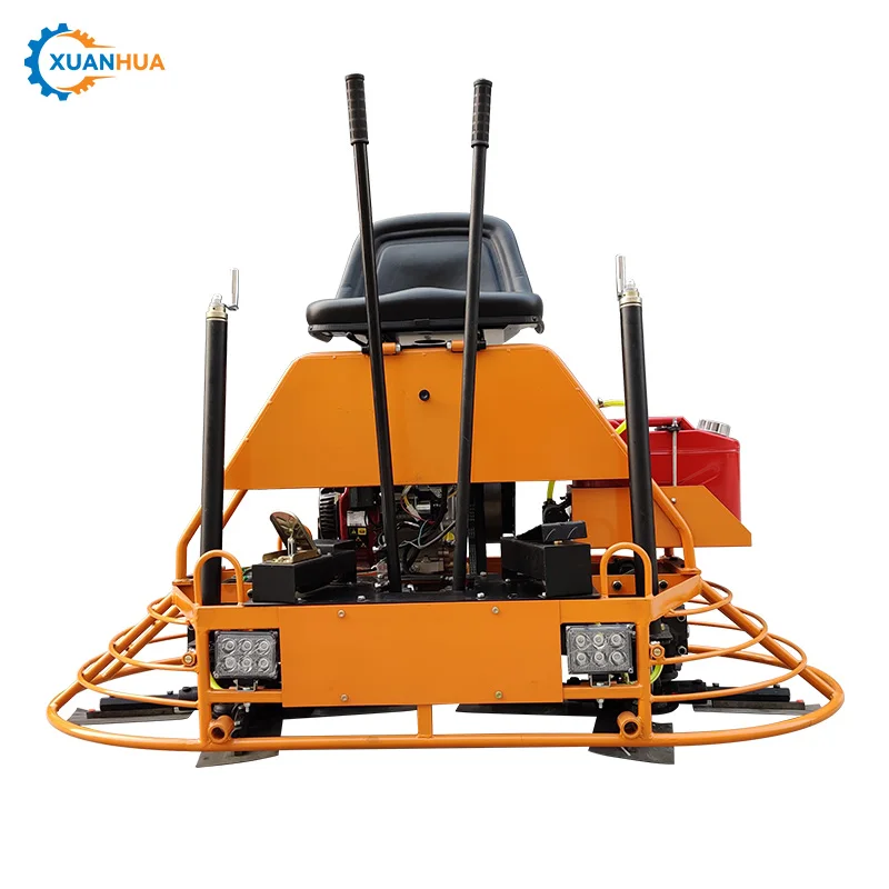 30-inch double pan polished concrete ride on power trowel  for sale with high operating efficiency