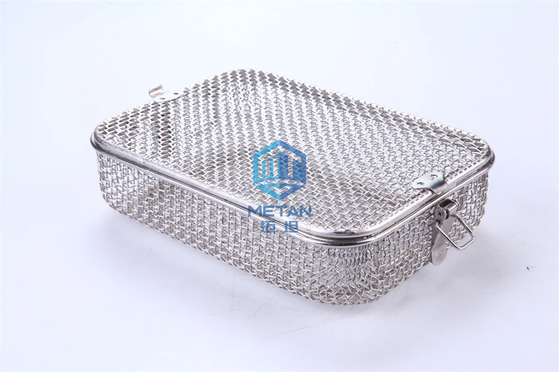 Stainless Steel Stamping Wire Mesh Medical Disinfection Basket