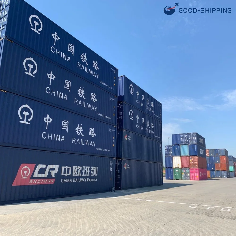 Cheapest Rate Railway Train Freight Forwarder Train Shipping Cargo Service China To Uk France Germany Poland Europe Ddp Ddu