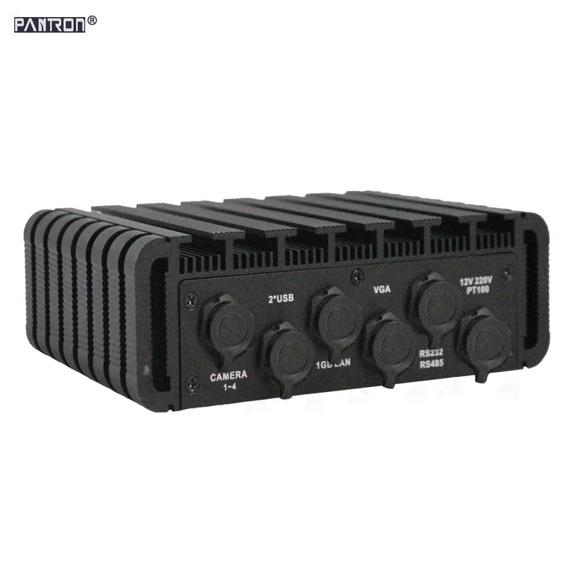 IP66 water/dust/shock proof industrial control computer embedded fanless computing  rugged mini box PC