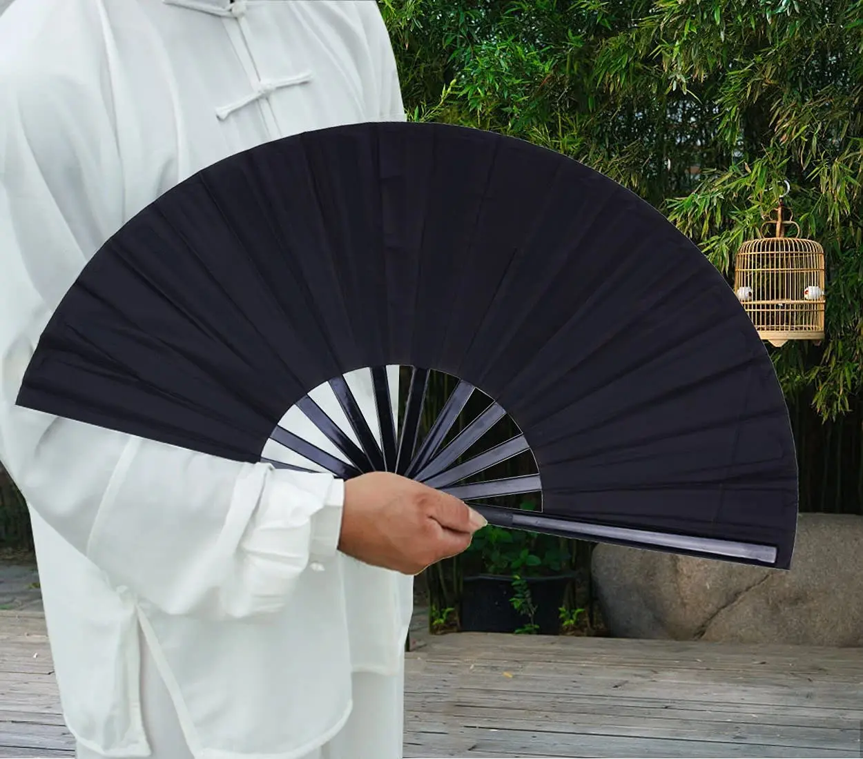 Wholesale Small and Portable Bamboo Hand Fan Custom Mini Hand Fan for Home