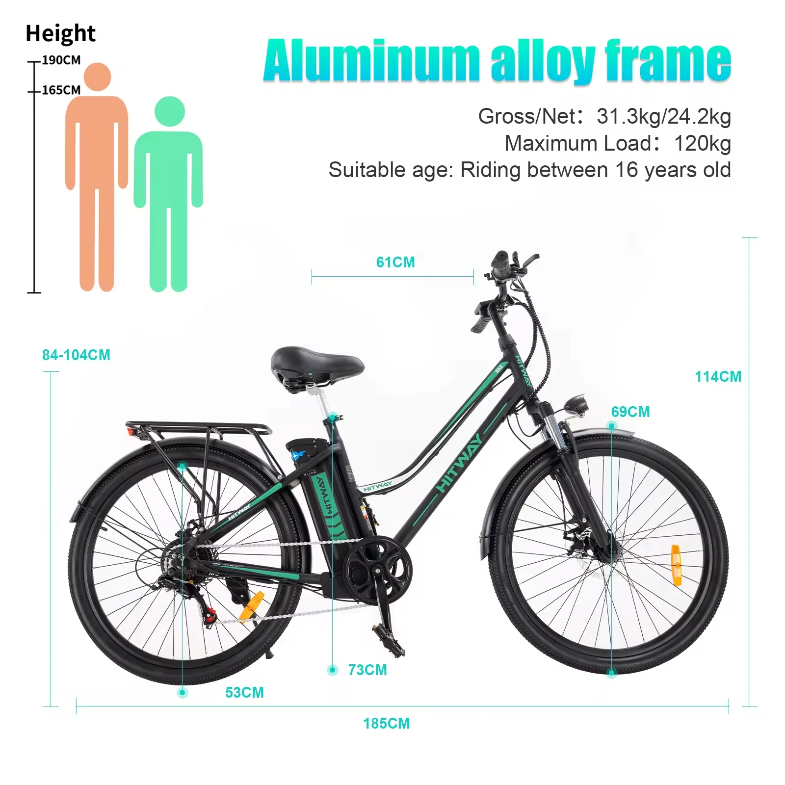 Full Suspension mountain e-bike 48V 500W 18.2AH fast Electric City e Bike bicycle bicycle fat tire e-bike electric bike
